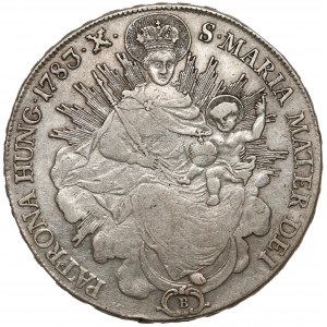 Węgry, Józef II, Talar 1783 B, Kremnica