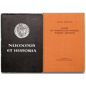 Nummus et Historia + Wstęp do numizmatyki polskiej wieków średnich (2szt)