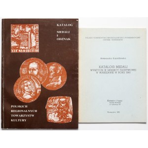 Medal - zestaw katalogów (2szt)
