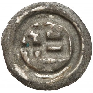 Zakon Krzyżacki, Brakteat - Prostokąt - D (1345-1353) - rzadki