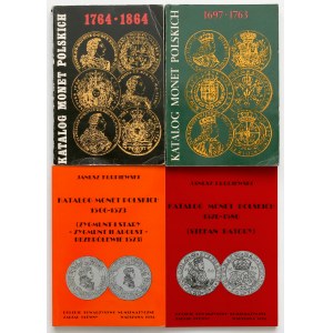 Katalog Monet Polskich - lata 1506-1586 i 1697-1864 (4szt)