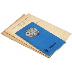 Broszury numizmatyczne - zestaw (3szt)