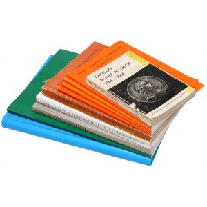 Książki i czasopisma numizmatyczne - zestaw (10szt)