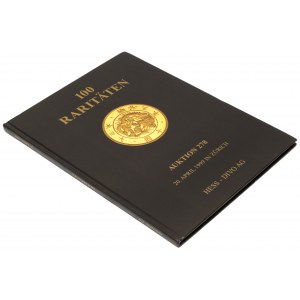 Katalog aukcyjny, Hess Divo 278, 100 Raritäten [polskie złoto]