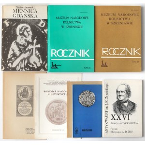 Różne wydawnictwa numizmatyczne - zestaw (8szt)