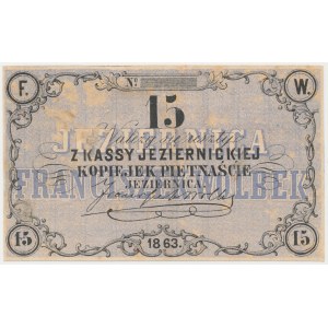 Jeziernica, Franciszek Wolbek, 15 kopiejek 1863