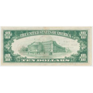 National Currency 10 Dollars 1929, New York #1461