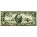 National Currency 10 Dollars 1929, New York #1461