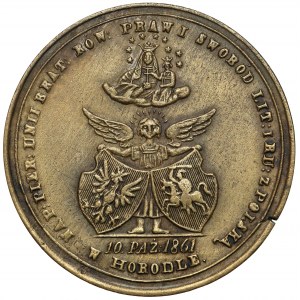 Medal na pamiątkę Unii w Horodle 1861