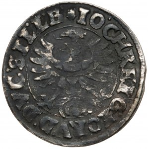 Śląsk, Jan Chrystian i Jerzy Rudolf, 3 krajcary 1619, Złoty Stok