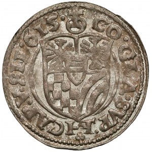 Śląsk, Karol II, 3 krajcary 1615 HT, Oleśnica - SIL