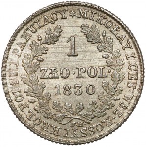 1 złoty polski 1830 F.H. - piękna