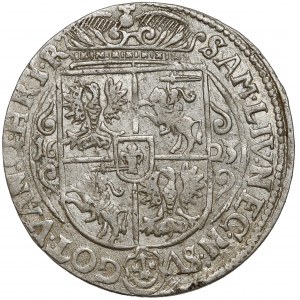 Zygmunt III Waza, Ort Bydgoszcz 1623 - korona cieniowana