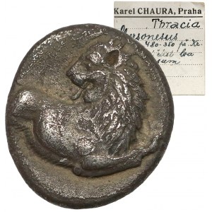 Grecja, Tracja, Chersonez, Hemidrachma (480-350 pne) - ex. Karel CHAURA