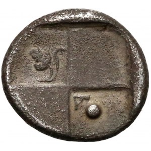 Grecja, Tracja, Chersonez, Hemidrachma (480-350 pne) - ex. Karel CHAURA