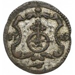 August II Mocny, Halerz 1729 IGS, Drezno - ex. Horn