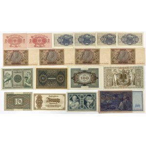Germany, set of banknotes (18pcs)