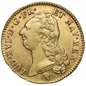 Francja, Ludwik XVI, 2 louis d'Or 1786-I, Limoges