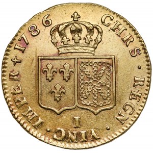 Francja, Ludwik XVI, 2 louis d'Or 1786-I, Limoges