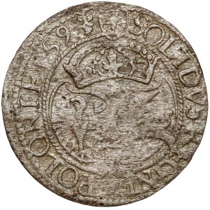 Zygmunt III Waza, Szeląg Olkusz 1594/3 - Topór - rzadki