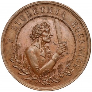 Medaille zum 100. Jahrestag des Kosciuszko-Aufstandes 1894 (Głowacki)