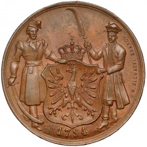 Medaille zum 100. Jahrestag des Kosciuszko-Aufstandes 1894 (Głowacki)