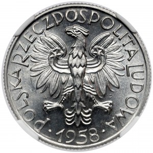 Rybak 5 złotych 1958 - BAŁWANEK