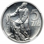 Rybak 5 złotych 1958 - BAŁWANEK