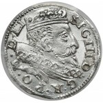 Zygmunt III Waza, Trojak Wilno 1601 - Łabędź nad V - menniczy