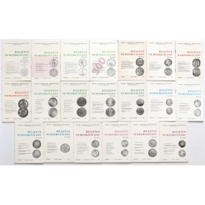 Biuletyn numizmatyczny KOMPLET za okres 1995-1999 (20szt)