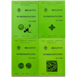 Biuletyn numizmatyczny 2002 - komplet (4szt)