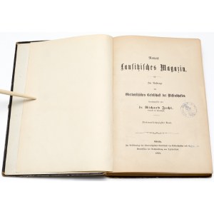 Neues lausitzisches Magazin - 67. Band, Jecht 1891