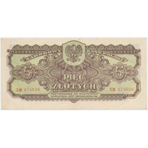 5 złotych 1944 ...owym - XM