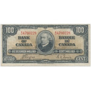 Canada, 100 Dollars 1937