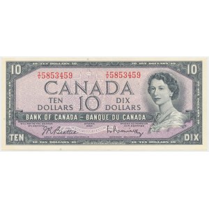 Kanada, 10 Dollars 1954