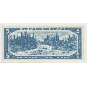 Canada, 5 Dollars 1954