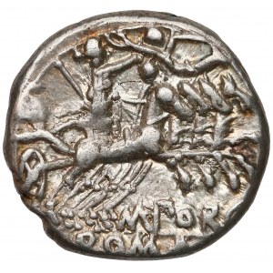 Republika, M. Porcius Laeca (125 p.n.e.) Denar