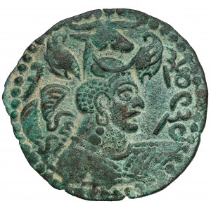 Biali Hunowie, Heftalici (475-525 n.e.) Kabul, Drachma