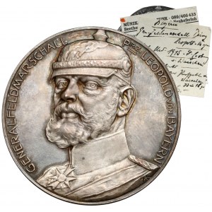 Medaille, Einmarsch der Deutschen in Warschau am 5. August 1915