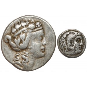 Grecja, Tetradrachma i Drachma - zestaw (2szt)