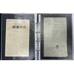 Collection of interesting old documents, etc. (44pcs)