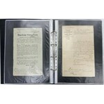 Collection of interesting old documents, etc. (44pcs)