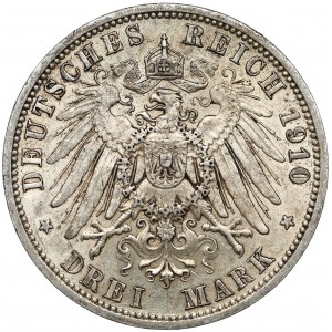 Preussen, 3 mark 1910 A