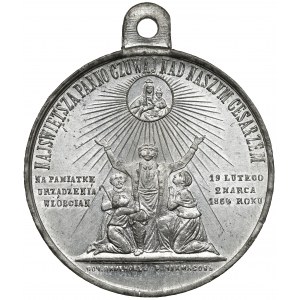 Medaille, Zum Gedenken an das Vlachs-Gerät von 1864.
