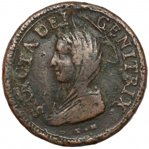 Włochy, Pius VI, Macerata, Madonnina 5 baiocchi 1797 - b.rzadkie