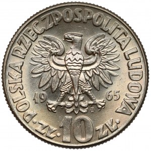 10 złotych 1965 Kopernik - na wysokiego MS'a