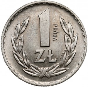 Próba NIKIEL 1 złoty 1949