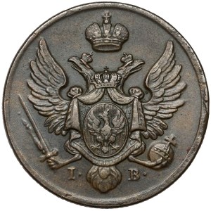 3 grosze 1826 IB z MIEDZI KRAIOWEY - piękne
