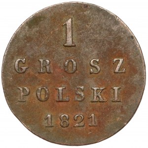 1 grosz 1821 IB - bardzo rzadki