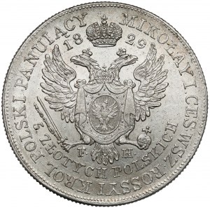 5 złotych polskich 1829 F.H. - bardzo ładne